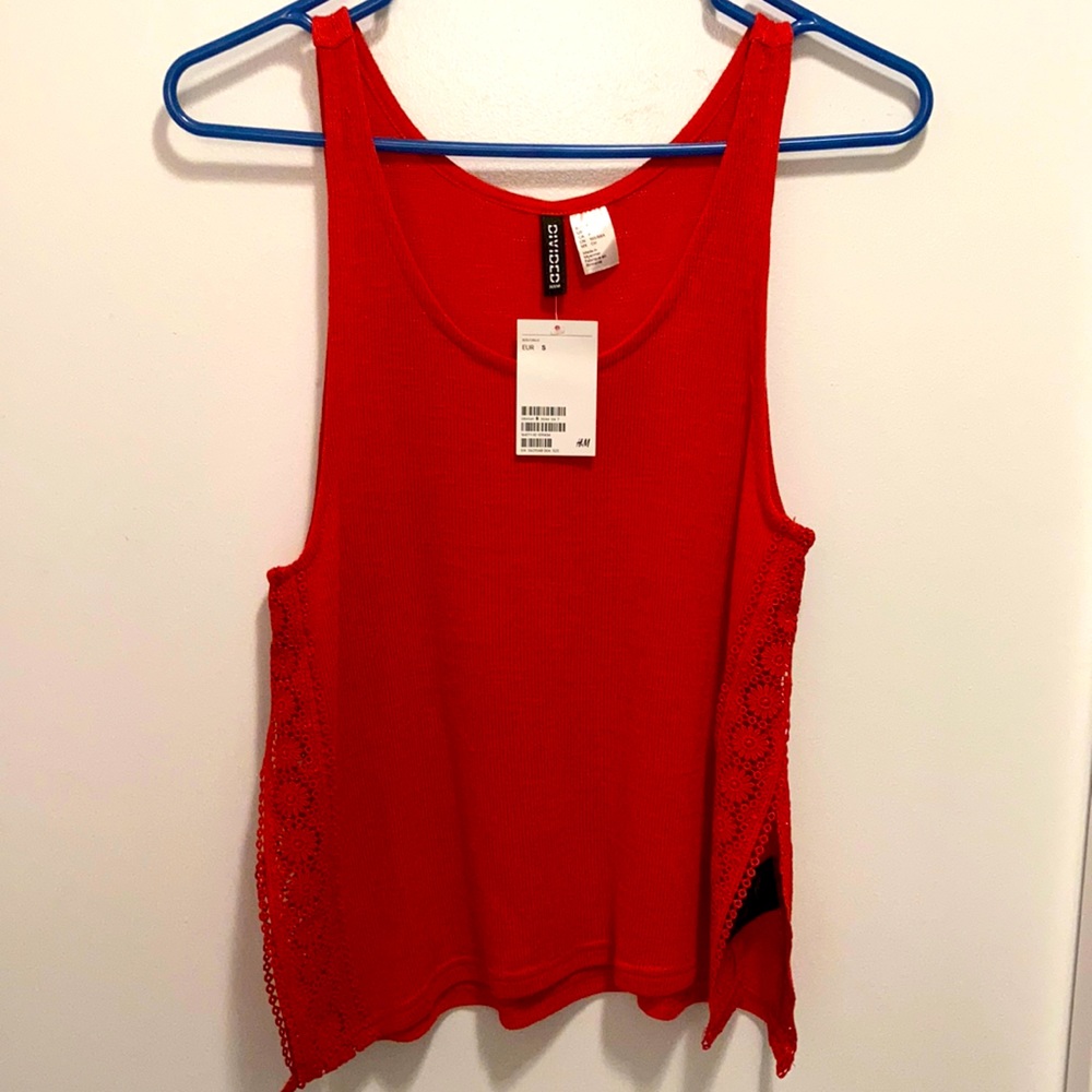 H&M Crochet Tank Top NWT